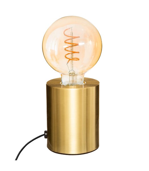ATMOSPHERA - Lampe Socle en métal Dorée H 10.5 cm - large