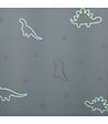 ATMOSPHERA - Rideau occultant Bleu avec Dinosaures phosphorescents 140 x 250 cm - vignette