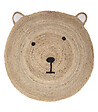 ATMOSPHERA - Tapis enfant Ourson en jute D 100 cm - vignette