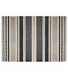 ATMOSPHERA - Tapis décoratif en Coton imprimé Gris Foncé 60 x 90 cm - vignette