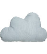 ATMOSPHERA - Coussin décoratif Nuage Berlingot Bleu 45 x 28 cm - vignette