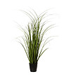ATMOSPHERA - Plante artificielle Bouquet d'Herbes en pot H 50 cm - vignette
