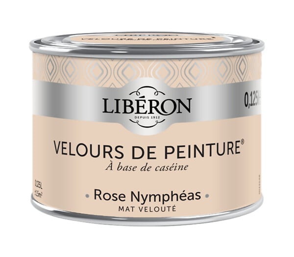 LIBERON - Velours de peinture - Rose nymphéas - Mat - 125ml - large