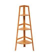 5 FIVE SIMPLY SMART - Étagère de rangement d'angle 3 niveaux en Bambou H 103 cm - vignette