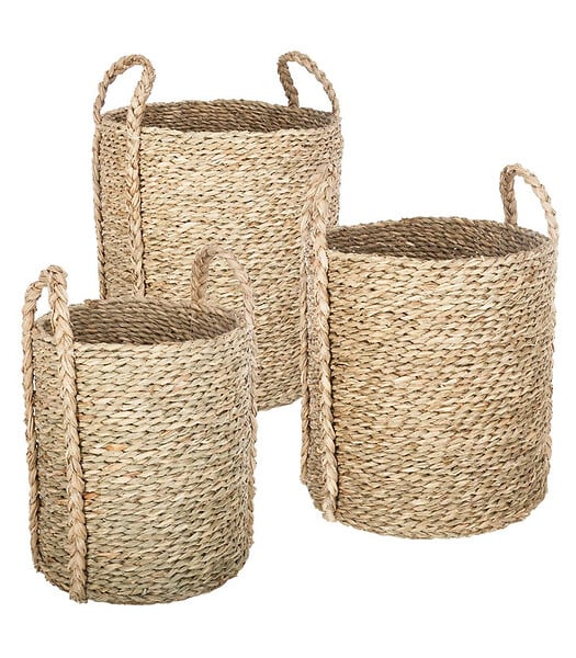 ATMOSPHERA - Panier roseau kilian rd nat x3 - large