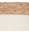ATMOSPHERA - Set de 4 Paniers de rangement en Jute et Seagrass blanc et naturel - vignette