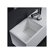PLANETE BAIN - Lave-mains en solid surface Arezzo 54x20 cm avec espace de rangement - vignette