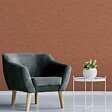 LUTECE - papier peint tadelakt orange brulee - vignette