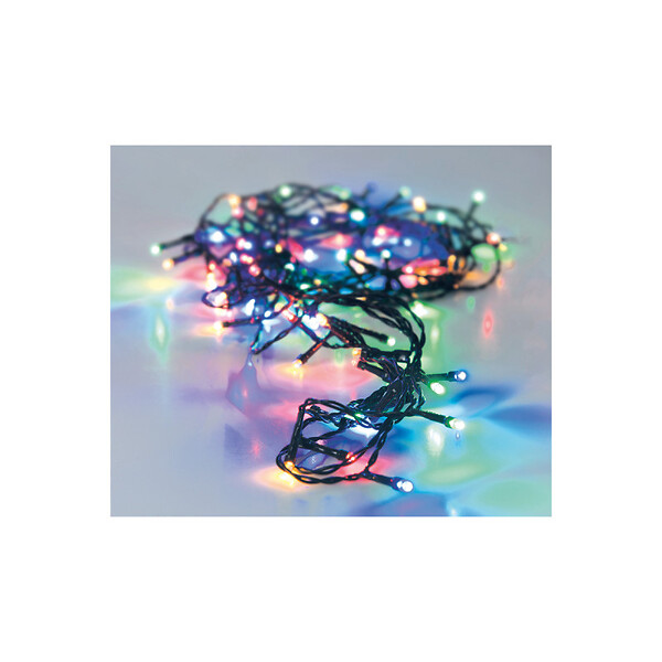 KOOPMAN - Guirlande 96 led multicolore 7m - large