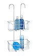WENKO - Panier de douche - Acier inoxydable - Milo - 2 niveaux - vignette