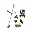 RYOBI - Pack RYOBI débroussailleuse 18V One+ OBC1820B - 1 Batterie 2.5Ah - 1 Chargeur rapide RC18120-125 - vignette