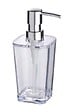 WENKO - Distributeur savon - Plastique - Candy Transparent - 330ml - vignette