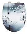 WENKO - Abattant WC - Thermoplastique - Polar - Blanc - Silencieux - vignette