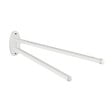 WENKO - Porte-serviettes acier Basic Blanc 2 bras - vignette
