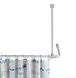 WENKO - Support barre d.douche universal 57cm bl - vignette