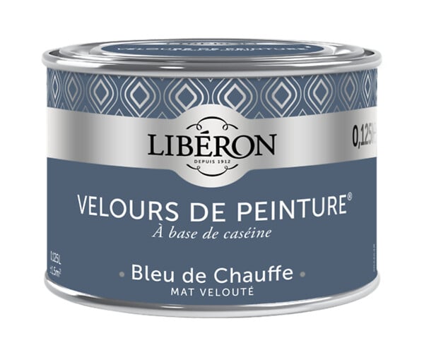 LIBERON - Velours de peinture - Bleu de chauffe - Mat - 125ml - large