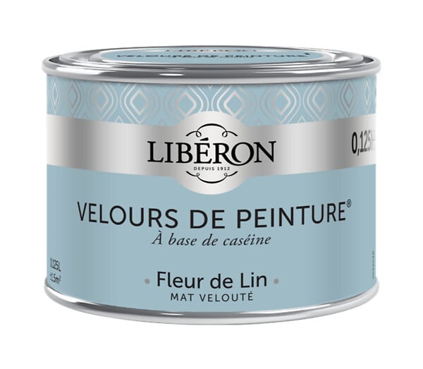 LIBERON - Velours de peinture - Caséine - Fleur de lin - Mat - 125ml - large