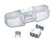 WENKO - Étagère douche - Valet barre douche Premium - Transparent - vignette