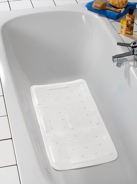 WENKO - Fond de baignoire Florida 70 cm blanc - large