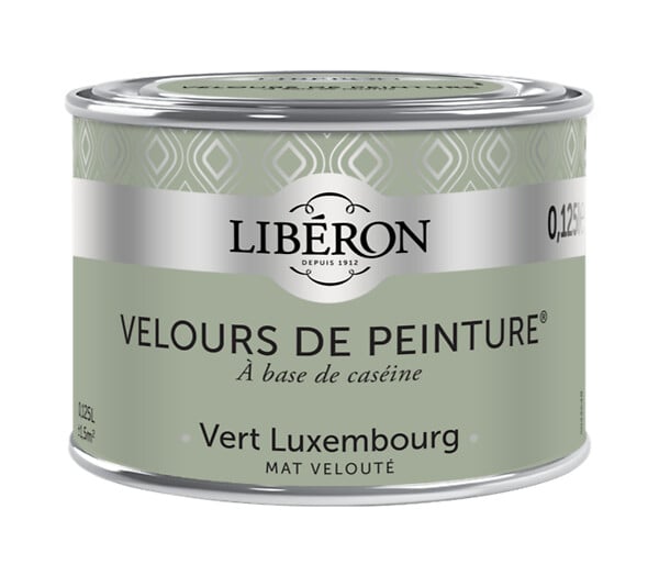LIBERON - Velours de peinture - Vert Luxembourg - Mat - 125ml - large
