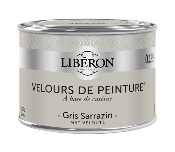 LIBERON - Velours de peinture - Gris sarrazin - Mat - 125ml - large