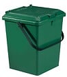 GARANTIA - Seau à déchets organiques - Vert - 8L - H.30xl.24xP.20cm - vignette