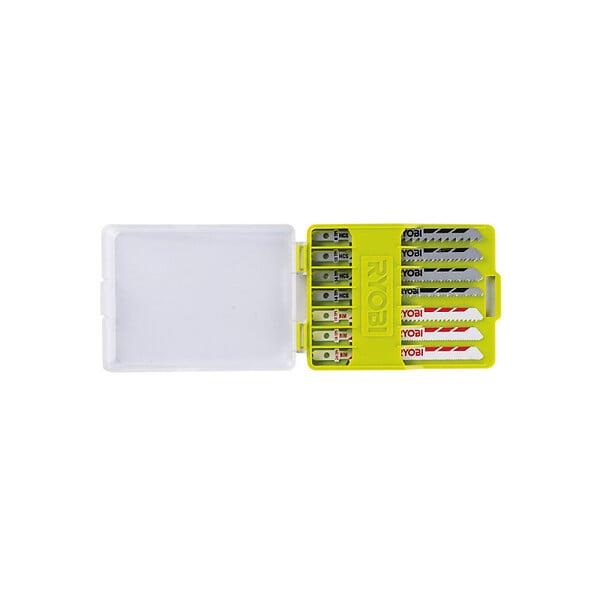 RYOBI - Coffret de 10 lames pour scie sauteuse RYOBI 102 mm bois - plastique - bimétal RAK10JSB - large
