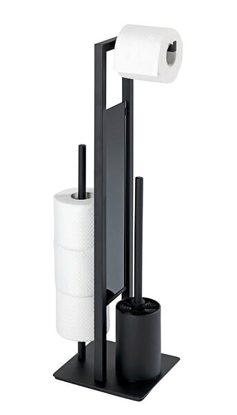 WENKO - Combiné WC Rivalta, noir - large
