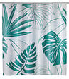 WENKO - Rideau de douche Brasil vert PEVA - 180x200cm - vignette