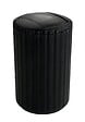 WENKO - Poubelle cosmétique - Polypropylène - Minas - Noir - 3L - vignette