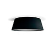 PHILIPS - Plafonnier Noir Circulaire Intérieur LED 14W 110lm (112W) - Blanc Chaud 3000K - vignette