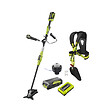 RYOBI - Pack RYOBI débroussailleuse 36V Lithium-ion RBC36X26B - tête complète simple fil diamètre 1,6mm RAC114 - vignette