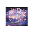 EDM - Guirlande en fil d'argent EDM - esprit de Noël - multicolore - 100 micro-LED - 1,5 m - 71276 - vignette