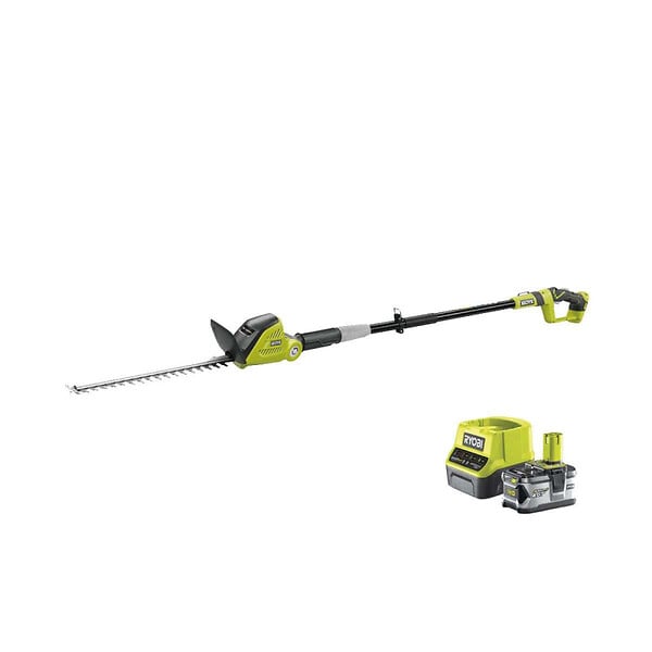 RYOBI - Pack RYOBI taille-haies 18V One+ OPT1845 - 1 batterie 18V One+ 4.0Ah - 1 chargeur rapide RC1820-140 - large