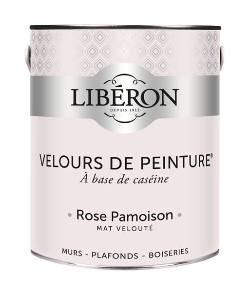 LIBERON - Velours de peinture - Rose pamoison - Mat - 2,5L - large