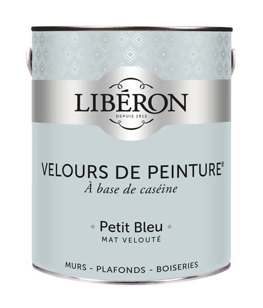 LIBERON - Peinture murale velours - Petit Bleu - 2,5L - large