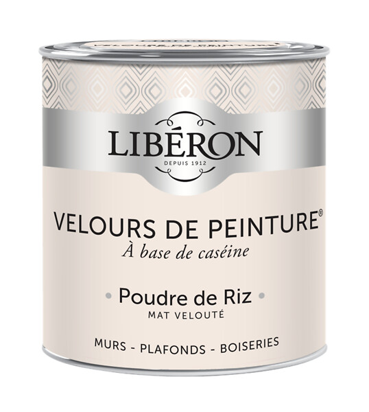 LIBERON - Velours de peinture - Poudre de riz - Mat - 0,5L - large