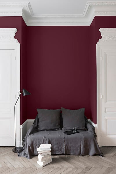 LIBERON - Velours de peinture - Rouge cardinal - Mat - 0,5L - large