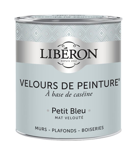 LIBERON - Velours de peinture - Petit Bleu - Mat - 0,5L - large