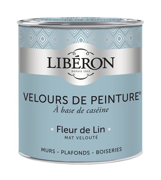 LIBERON - Peinture velours - Fleur de lin - Mat - 0,5L - large