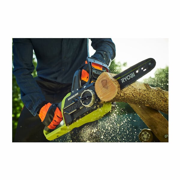 RYOBI - Pack RYOBI Tronçonneuse 18V One+ OCS1830 - 1 batterie 5.0Ah - 1 chargeur 2.0Ah RC18120-150 - chaine 30cm RAC227 - large