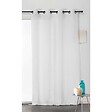 LINDER - Voilage Véronica oeillet 140x240cm blanc - vignette