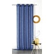 LINDER - Voilage œillets Julie - Bleu - 140x240cm - vignette