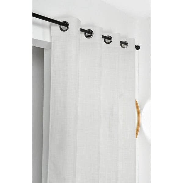 LINDER - Voilage à œillets Tamise - Blanc - L.140xH.240cm - large