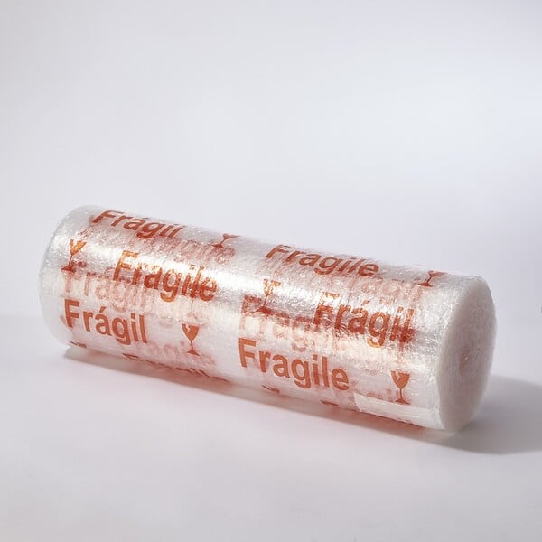 MOTTEZ - Film bulles imprimé Fragile - large