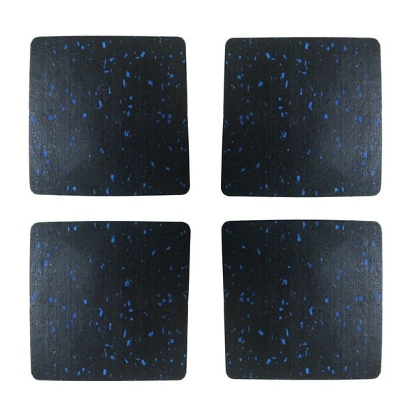 MOTTEZ - Lot de 4 patins carré anti-vibration MOTTEZ - large
