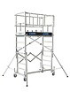 TUBESCA COMABI - Echafaudage Roulant X'tower 2m00 Plancher (4m00 Travail) - vignette