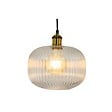 C-CREATION - Suspension verre Chavane Transparent 7W - vignette