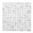 MAT INTER - Mosaïque VESUVE en marbre carrare blanc - Blanc mat - vignette