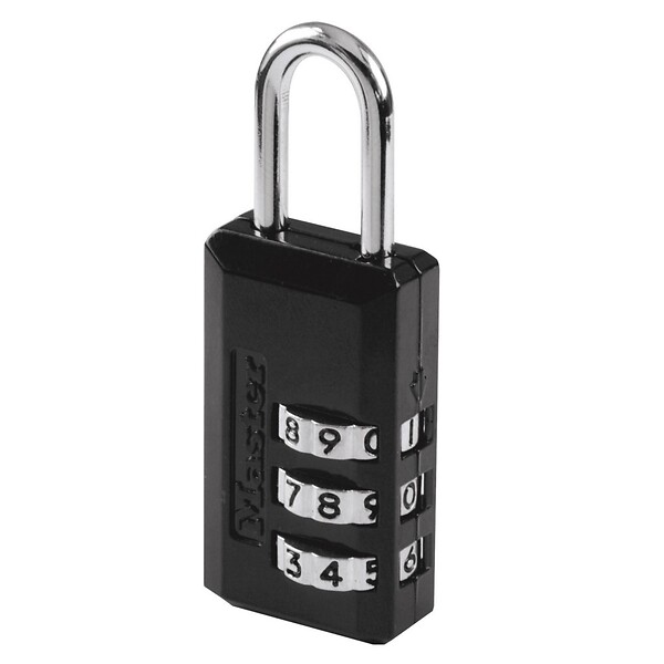 MASTER LOCK - Cadenas à combinaison programmable zinc 20 mm - large